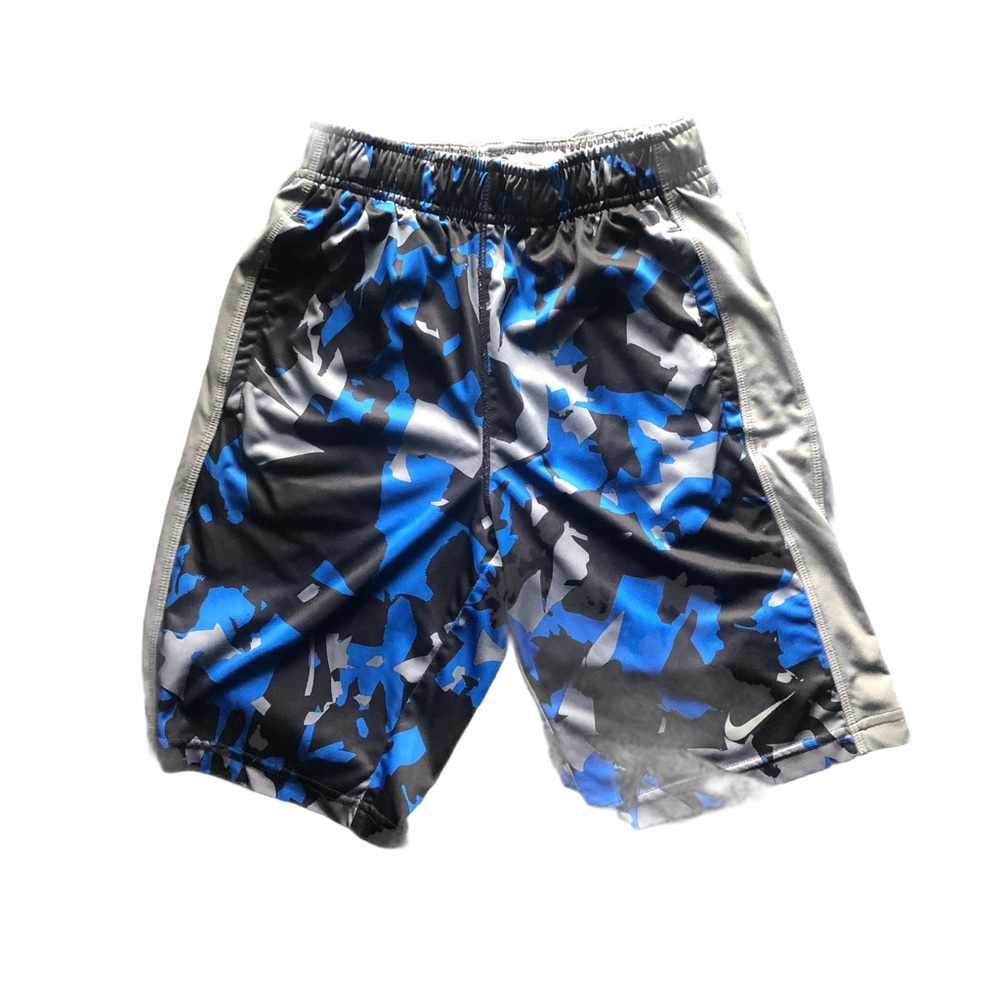 Nike Dry-Fit Blue Camo Shorts
